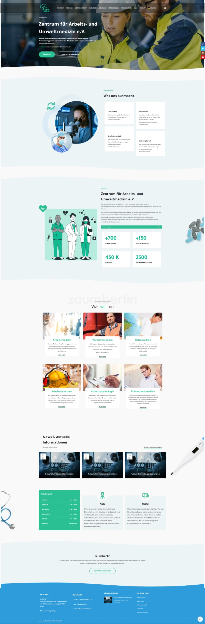 ZAUM Berlin | Occupational & Environmental Medicine